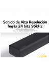 Barra de Sonido - LG S75Q , 380W,  3.1.2 canales, Meridian Atmos DTS