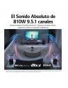 Barra de Sonido - LG S95QR, 810 W, 9.1.5 canales, Hi-Res BT
