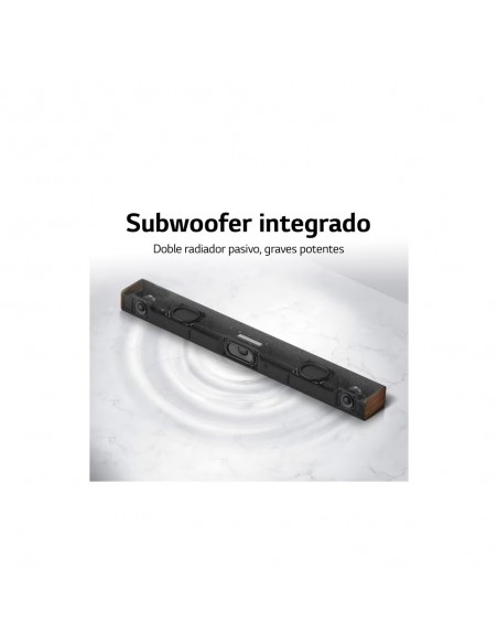 Barra de Sonido - LG SP2, 100 W, 2.1...