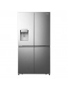 Frigorífico Multidoor - Hisense RQ760N4SASE, No-Frost, 597 litros, Depósito de Agua, Wi-Fi, Inox