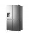 Frigorífico Multidoor - Hisense RQ760N4SASE, No-Frost, 597 litros, Depósito de Agua, Wi-Fi, Inox