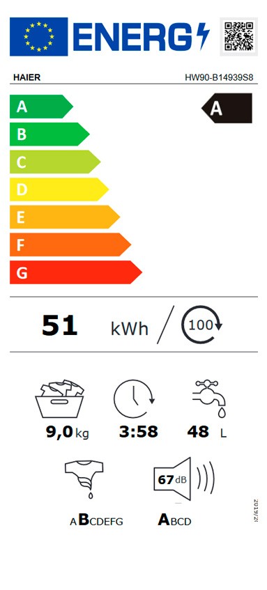 Etiqueta de Eficiencia Energética - 31019079