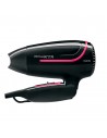Secador de Pelo  - Rowenta CV3323, 1600 W, 2 Velocidades, 2 Temperaturas,  Plegable, Negro