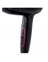 Secador de Pelo  - Rowenta CV3323, 1600 W, 2 Velocidades, 2 Temperaturas,  Plegable, Negro