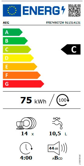 Etiqueta de Eficiencia Energética - 911514131