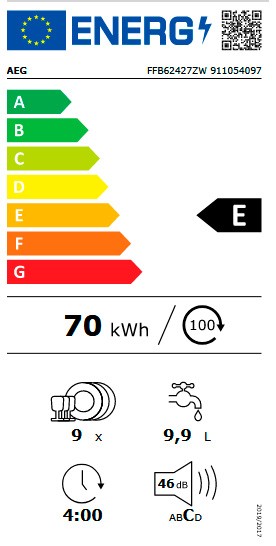 Etiqueta de Eficiencia Energética - 911054097
