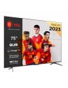 TV QLED - TCL 75C649, 75 pulgadas, 4K HDR Pro, Game Master, Google TV