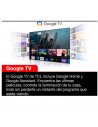 TV QLED - TCL 98C735, 98 pulgadas, 4K UHD, HDR10+, Local Dimming, Google TV, Negro