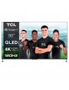 TV QLED - TCL 98C735, 98 pulgadas, 4K UHD, HDR10+, Local Dimming, Google TV, Negro