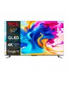 TV QLED - TCL 50C649, 50 pulgadas, 4K HDR Pro, Game Master, Google TV