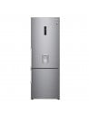 Combi LG  - GBF567PZCMB, No-Frost, 1.85 metros, Dispensador de Agua con Depósito, Eficiencia E, Inox
