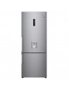 Combi LG  - GBF567PZCMB, No-Frost, 1.85 metros, Dispensador de Agua con Depósito, Eficiencia E, Inox