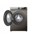 Lavadora Libre Instalación - Hisemse WFQP8014EVMT, 8 kg, 1400 rpm, Look Inox