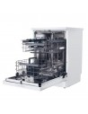 Lavavajillas Libre Instalación - Candy  CF 5C4F0PW, 15 servicios, 44 dB, 60 cm, Blanco