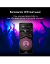 Altavoz  - LG RNC7 XBOOM, Bluetooth,  500W, Mesa DJ, Iluminación LED, Negro