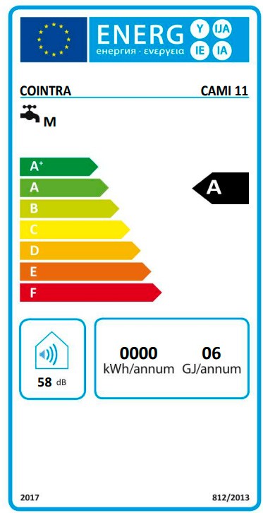 Etiqueta de Eficiencia Energética - VGCC1MGKF