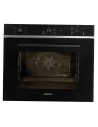 Horno Multifunción - Smeg SF64M3TB , 60 cm, Vapor Clean, Negro