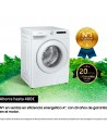 Lavadora Libre Instalación -Samsung WW90T534DTW/S3, 9 kg, 1400 rpm,  EcoBubble, Autodosificación, WiFi, Blanco