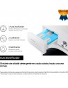 Lavadora Libre Instalación -Samsung WW90T534DTW/S3, 9 kg, 1400 rpm,  EcoBubble, Autodosificación, WiFi, Blanco