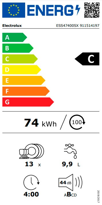 Etiqueta de Eficiencia Energética - 911514197