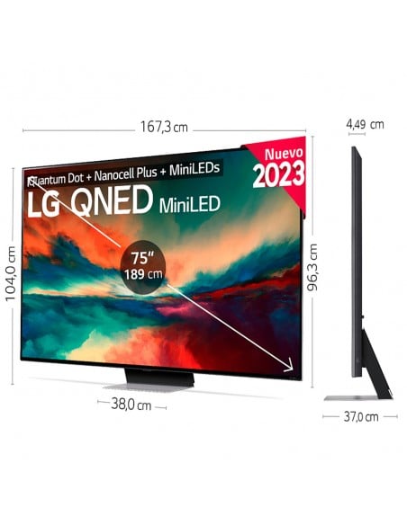 TV MiniLed - LG 75QNED866RE, 75...