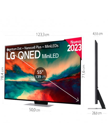 TV MiniLed - LG 55QNED866RE, 55...