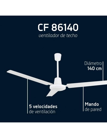 Ventilador Techo - Orbegozo CF86140B,...