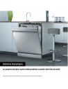 Lavavajillas Libre Instalación - Samsung DW60A6092FS/ET 14 servicios, 44 dB, 60 cm, 3ªBandeja, Inox