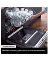 Lavavajillas Libre Instalación - Samsung DW60M6050FS/EC, 14 servicios, 44 dB, 60 cm, 3ªBandeja, Inox