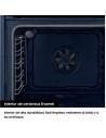Horno Multifunción - Samsung NV7B41301AS/U3, 60 cm, Pirólisis, Vapor, WiFi, Inox
