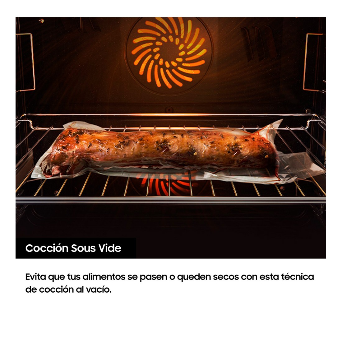 Horno Multifunción Samsung NV7B4535YAK/U3, 60 cm, Pirólisis, DualCook