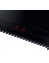 Placa Inducción - Samsung NZ64B5066FK/U2, 4 zonas de cocción, Función Flex, Wi-Fi, Negro