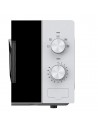 Microondas Libre Instalación - Hisense H20MOWP1, 700 W, 20 litros, Blanco