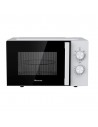 Microondas Libre Instalación - Hisense H20MOWP1HG, 700 W, 20 litros, Blanco, Grill
