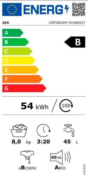 Etiqueta de Eficiencia Energética - 914580517