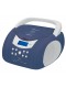 Radio CD - Nevir NVR-483UB, Azul Blanco, Bluetooth