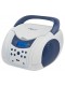 Radio CD - Nevir NVR-483UB,Blanco Azul, Bluetooth