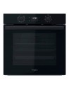 Horno Multifunción - Whirlpool OMR58HU1B, 60 cm, Hidrólisis, Cristal Negro