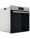 Horno Multifunción - Whirlpool OMR58HU1X, 60 cm, Hidrólisis, Inox