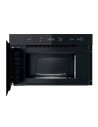 Microondas Integrable - Whirlpool MBNA900B, 750 W, Cristal Negro