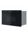 Microondas Integrable - Whirlpool MBNA900B, 750 W, Cristal Negro