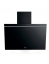 Campana Decorativa - Whirlpool AKR62FLT, 60cm, 65 dB, Cristal Negro