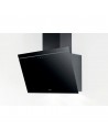 Campana Decorativa - Whirlpool AKR62FLT, 60cm, 65 dB, Cristal Negro