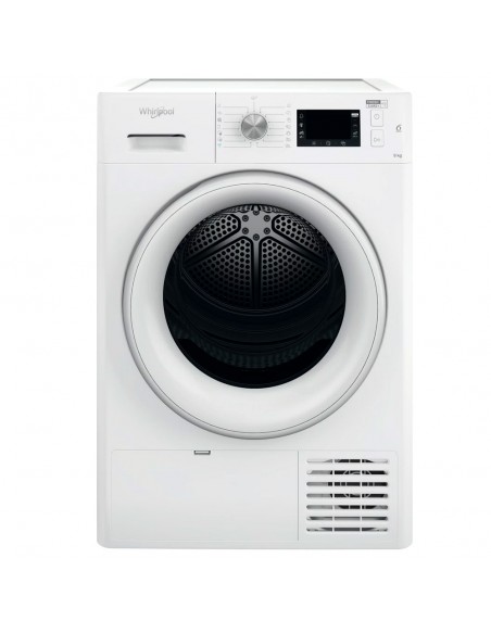 Secadora Condensación - Whirlpool FFTN M22 9X2 EU, Bomba de Calor, 9 Kg,  Blanco