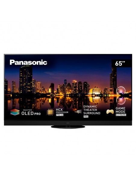 TV OLED - Panasonic TX-65MZ1500, 65 pulgadas, 4K HDR, Procesador HCX Pro  AI, Dolby Vision IQ, HDR10, Pie Giratorio