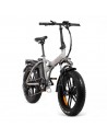 Bicicleta eléctrica - Youin  Texas BK1200G, 250 W, Hasta 25 km/h, Autonomía 45 km, Gris