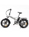 Bicicleta eléctrica - Youin  Texas BK1200G, 250 W, Hasta 25 km/h, Autonomía 45 km, Gris