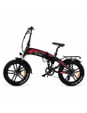 Bicicleta eléctrica - Youin Dakar BK1400R, 250 W, Hasta 25 km/h, Autonomía 45 km, Roja