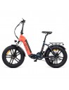 Bicicleta eléctrica - Youin Luxor BK1700, 250 W, Hasta 25 km/h, Autonomía 45 km, Naranja