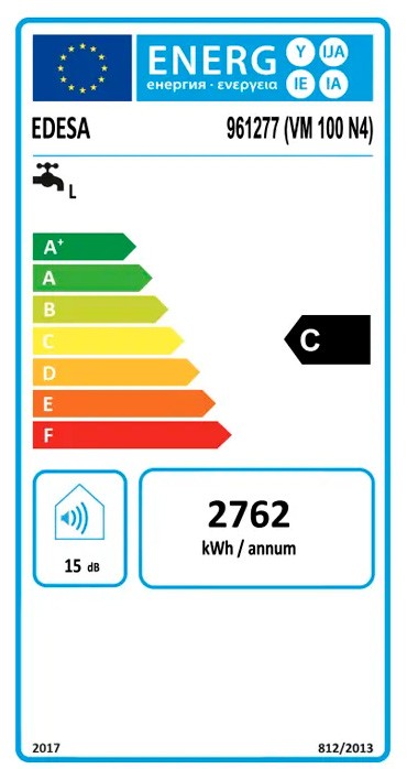 Etiqueta de Eficiencia Energética - 961324